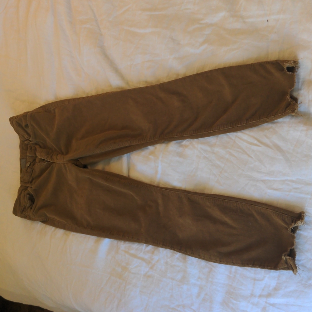 Mother High Waisted Looker Ankle Chew in Hopscotch size 25